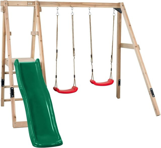 Swing King Schaukel Ava Grün Holz 3-10 Jahren - Bild 1