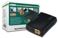 Digitus Multifunktions-Netzwerkserver DN-13020 in Schwarz mit LAN und USB 2.0 - Bild 2
