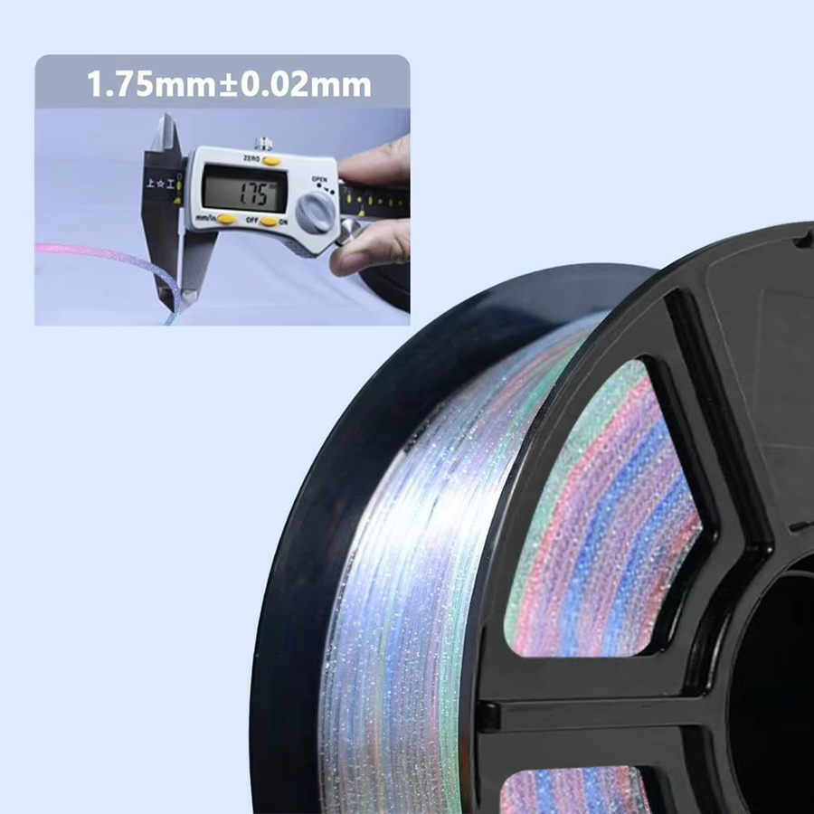 3D Maliang PLA Filament Rainbow Candy und Forest Multicolour Kombination für FDM 3D-Druck 250g - Bild 4