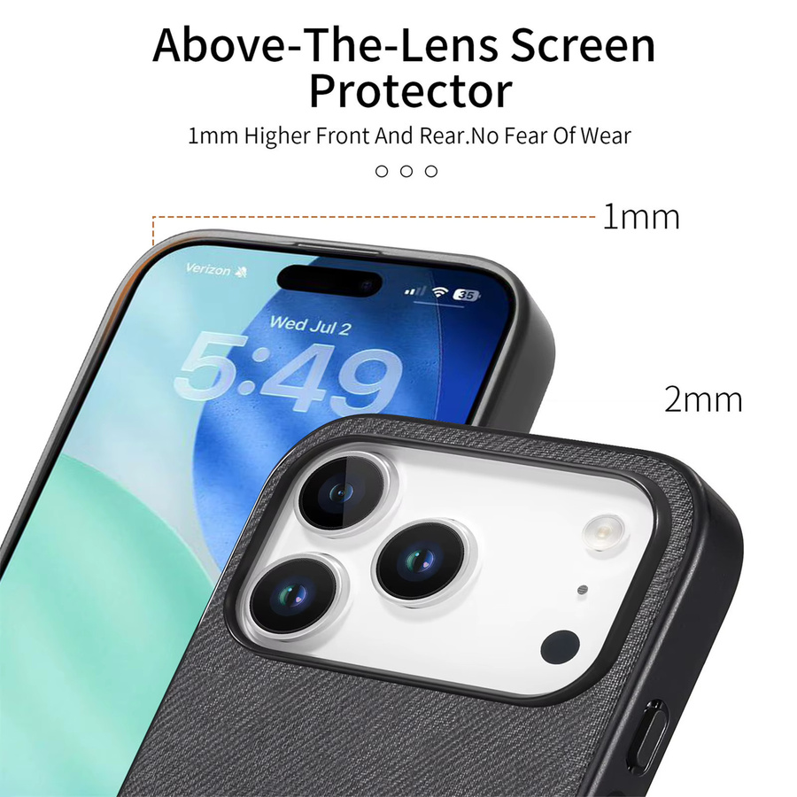 Stoßfeste und ultradünne Schutzhülle für dein Apple iPhone in den Farben Beige und Schwarz - Bild 5