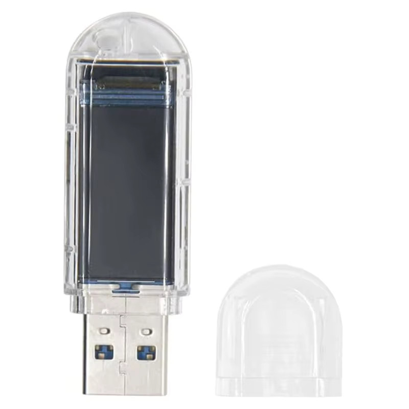 LILYGO T-Dongle-C5 ESP-C5HR8 TTGO TF-Karten-Entwicklungsboard mit 0,96 Zoll ST7735 IPS LCD-Displaymodul in Transparent - Bild 2