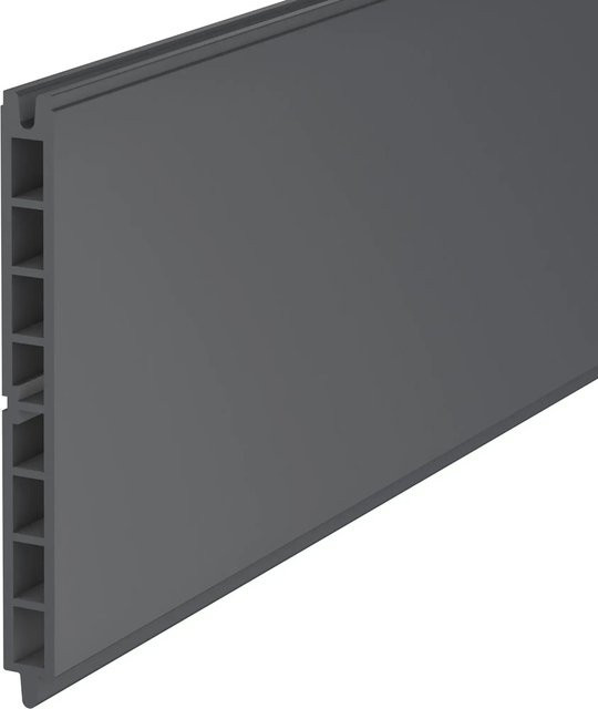 ZacAlu WPC Diele Anthrazit B: 21,2 cm, L: 179 cm - Bild 1