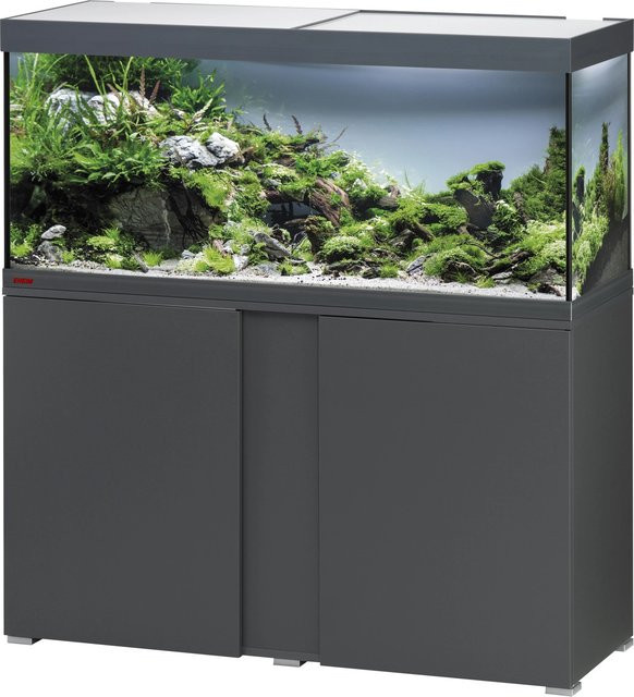 Eheim VivalineLED 240 Aquarium-Kombination in Anthrazit - Bild 1