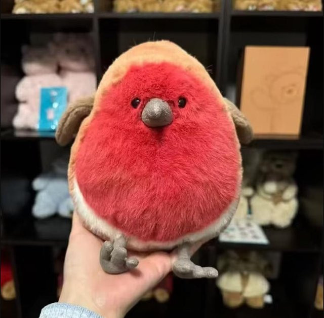 Yiran toy Papagei Dicke Taube Vogel Plüschtier, 23cm, ab 14 Jahren - Bild 1