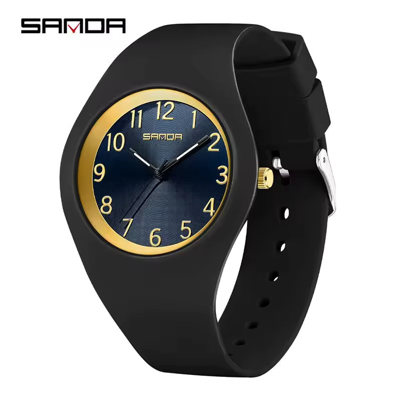 SANDA Armbanduhr, Quarz, Silikonarmband, Unisex - Bild 2