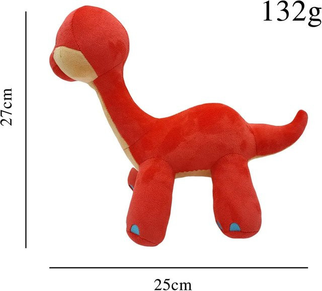 Linyi toy Dinosaurier Plüsch Puppe orange 3–6 Jahre - Bild 1