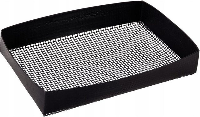 Grillkorb von SuperMerchantEU mit Fiberglas in Schwarz, B: 18 cm, H: 28 cm - Bild 1