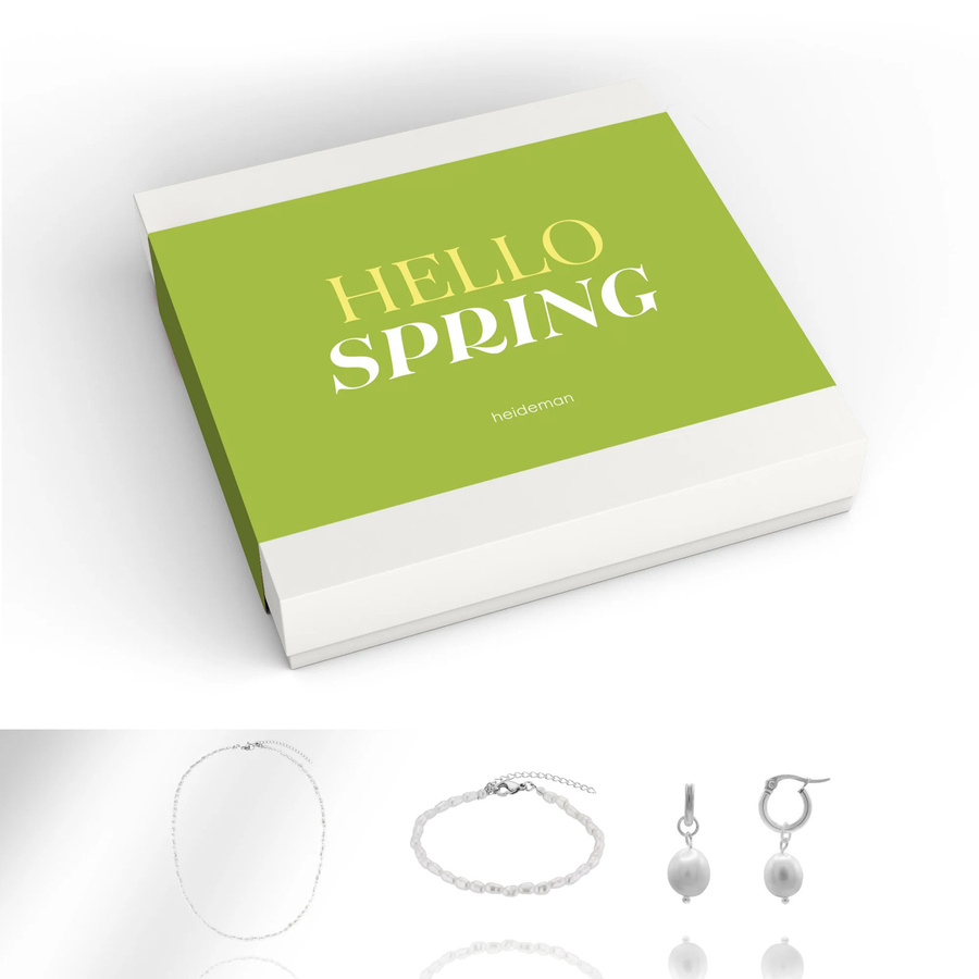 Heideman Geschenkbox, Silber, Perle, Unisex - Bild 1