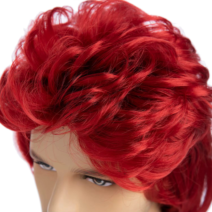 Sallcks Perücke, Rote Mullet, Herren - Bild 4