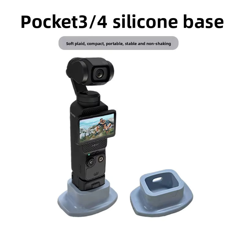 DJI Pocket 3 Silikon-Montageständer Rutschfeste Desktop-Fixierhalterung für Gimbal-Stabilisatoren - Bild 2