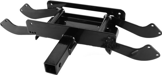 Aimo Universelle Windenmontageplatte aus Stahl in Schwarz für LKWs, ATV, 4x4 und Anhänger mit 9000lbs bis 13500lbs Kapazität - Bild 1