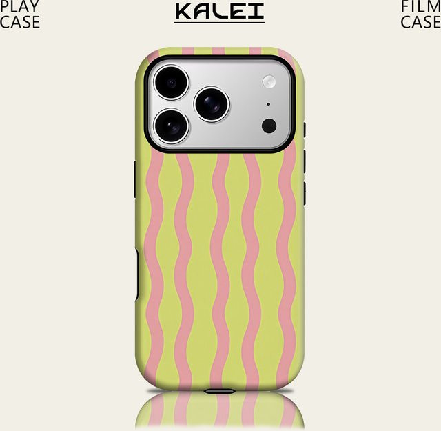 Lemon Wave Magnetische Handyhülle für iPhone 17 16 15 14 13 Pro Max Plus, robuste doppelschichtige Hülle, Multicolour - Bild 1