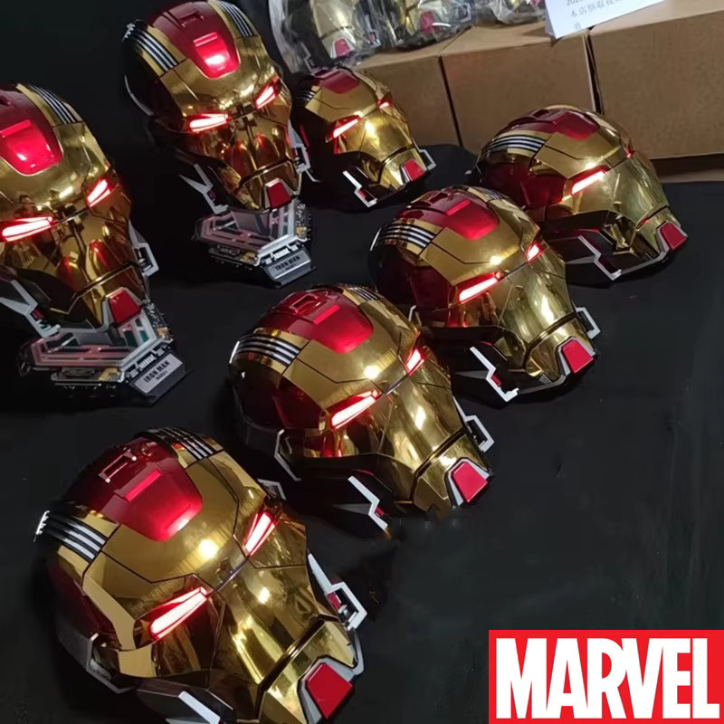 Bandai Marvel Iron Man Helm, Cosplay, mit Augenmodell, Rot - Bild 2