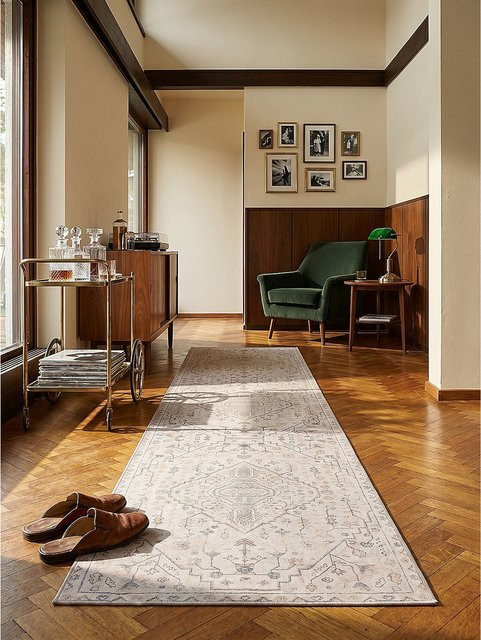 Läufer Orient von HURST in Beige, B/T: 60 x 230 cm, strapazierfähig und pflegeleicht - Bild 1