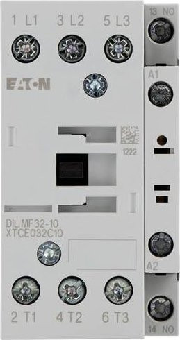 Eaton Leistungsschütz DILMP32-10(RDC24) mit 1 Schließer, 32A, grau - Bild 1