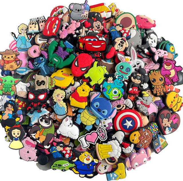 Hot Toys Schuh-Charms, PVC, Bunt, Kinder - Bild 1