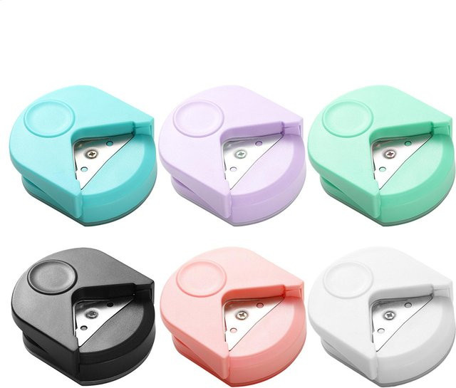 Professioneller Eckschneider R4mm für Papier, Karton und Laminat in Lila - Bild 1