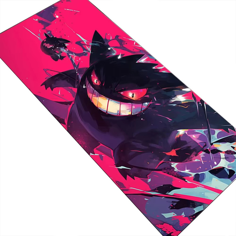 Bandai Gaming Mauspad XXL Gengar Motiv, Schreibtischunterlage für PC und Notebook, B: 90 cm, T: 40 cm, Multicolor - Bild 2