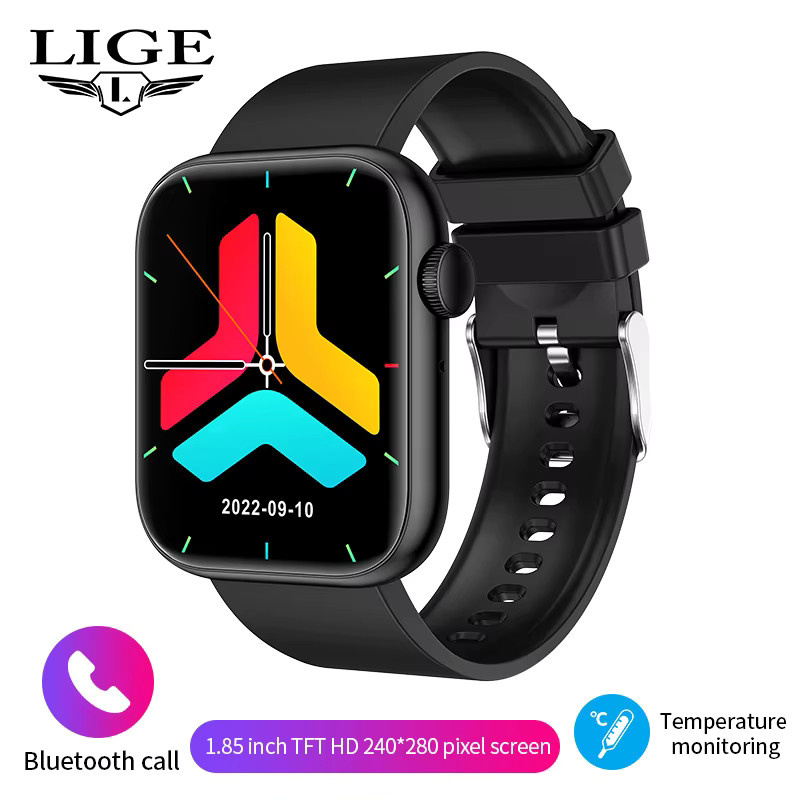 FOXBOX Smartwatch, Schwarz, Silikon, Herren - Bild 6