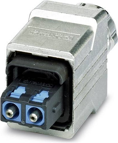 Phoenix Contact LWL-Steckverbinder VS-PPC-C1-SCRJ-MNNA-PG9-A4D-C in Silber aus Metall - Bild 1