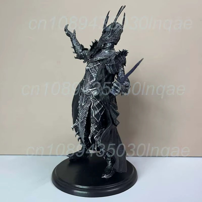 Bandai Herr der Ringe Sauron Actionfigur aus Kunststoff in Schwarz, bewegliche Anime Statue - Bild 5