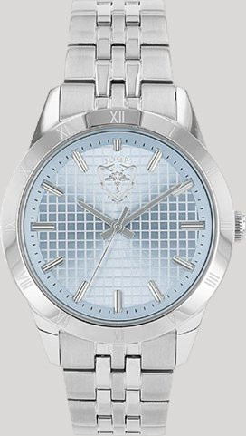 Joop! Armbanduhr Edelstahl, Silber, Blau, Damen - Bild 1