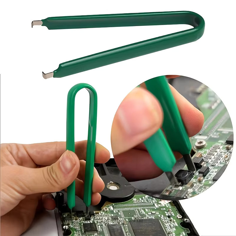 Tastenkappen-Abzieher und Schalter-Abzieher für mechanische Tastaturen zur Öffnung von Kailh, Outemu, Gateron und Cherry Schaltern in Grün - Bild 3