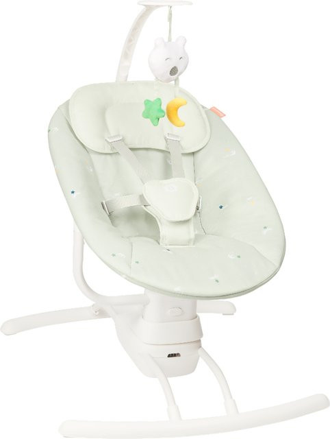 BADABULLE Babyschaukel Lichen in Grün mit Fernsteuerung - Bild 1