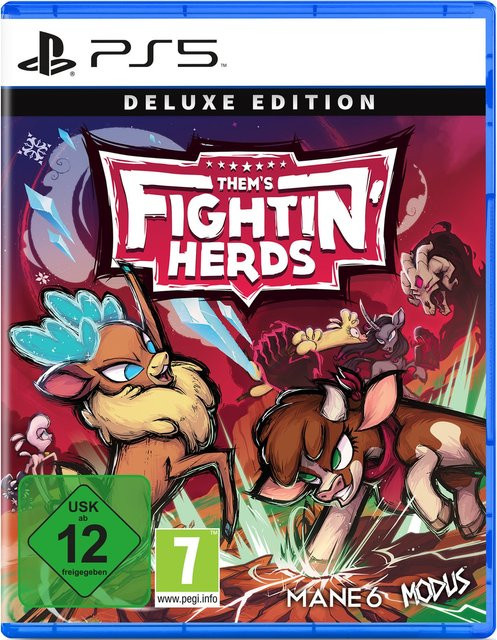 Them's Fightin' Herds Deluxe Edition Actionspiel von MAXIMUM ENTERTAINMENT UK LIMITED in Multicolor - Bild 1