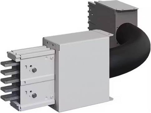 Hager unibar M 800A Flex.Richtungsaend. Verbindungswinkel in Silber aus Stahl - Bild 1