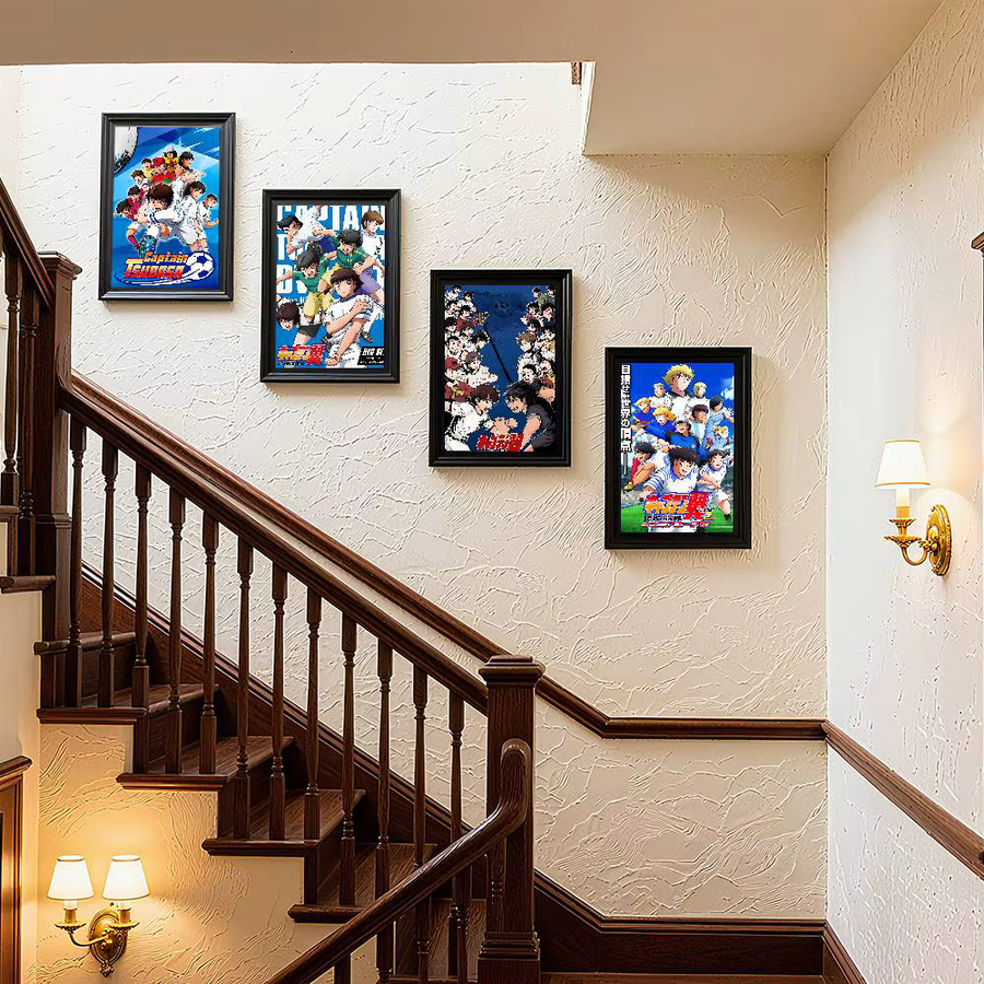 Kayou Japanisches Anime-Poster Captain Tsubasa Kunstdruck in Mehrfarbig - Bild 4