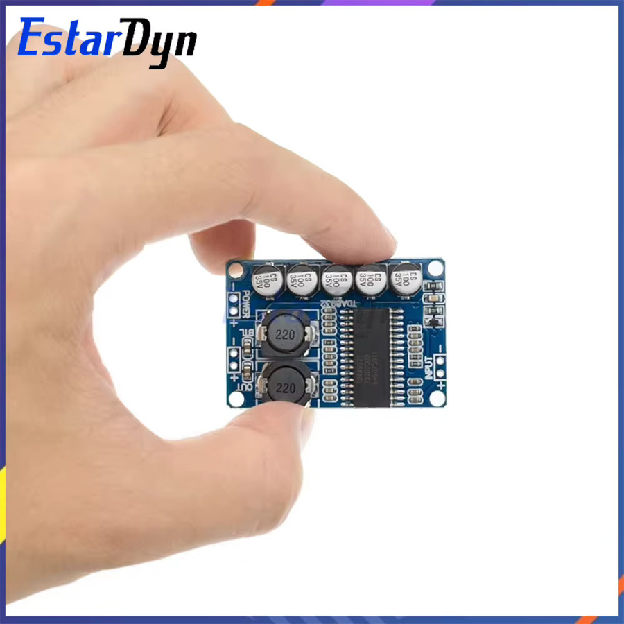 Estardyn TDA8932 Digitalverstärkerplatine in Blau, 35 W Mono-Audio-Leistungsverstärkermodul für Lautsprecher-DIY, DC 10–30 V - Bild 2