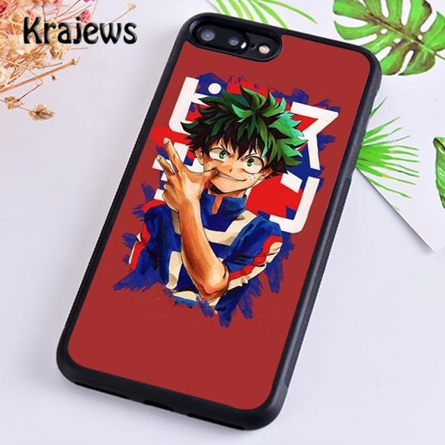 Krajews Handyhülle Deku Izuku Midoriya My Hero Academia für iPhone und Galaxy Modelle in Multicolour - Bild 1