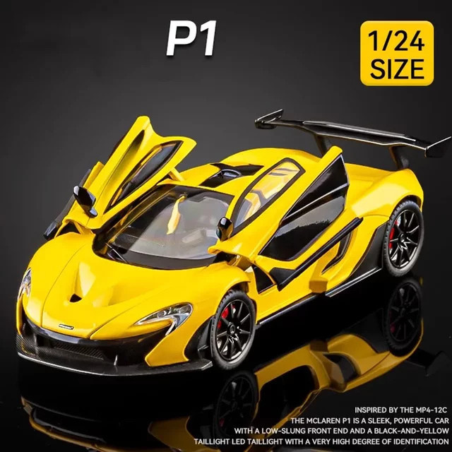MAKEDA P1 Senna Spielzeugauto, Modell, 1:24, Metall, Licht und Sound - Bild 1