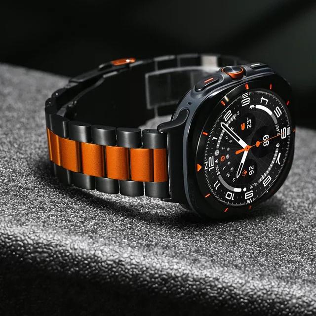 Uhrenarmband Edelstahl, Samsung Galaxy Watch 7 Ultra 47 mm, Unisex - Bild 1