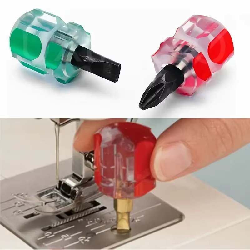 Ultrakurzer Mini-Kreuzschraubendreher in Multicolour - Bild 2