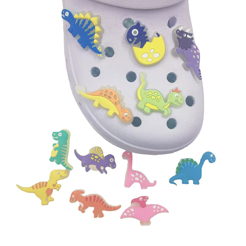 Velishy Schuhanhänger Dinosaurier, PVC, Kinder - Bild 3