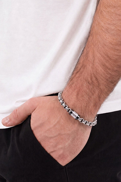 Joop! Armband Edelstahl, Silber, Herren - Bild 2