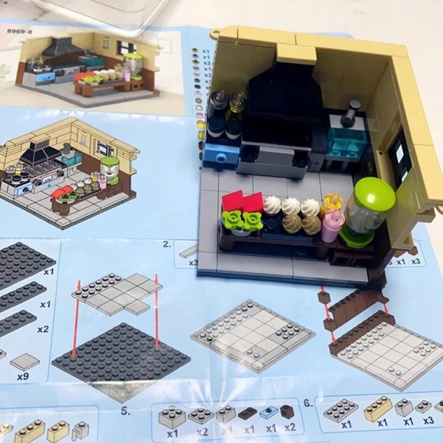 Yiran Toy Mini Street View Dreams Haus Bausteine 1-teiliges Set - Bild 2