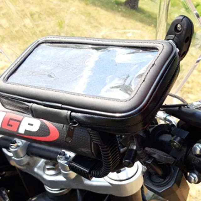 TOKOHANSUN Touchscreen Fahrrad Handyhalterung mit 360-Grad-Rotation in Schwarz - Bild 1