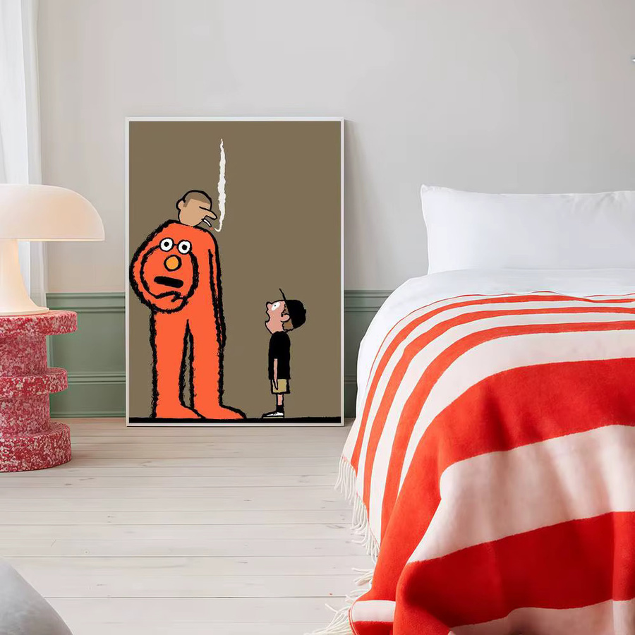 Anime J-Jean Art Jullien Selbstklebendes Anime-Poster aus weißem Kraftpapier in Mehrfarbig - Bild 3