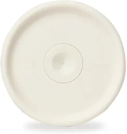 Qwetch Ersatzdeckel für isolierten Edelstahl-Becher in Beige und White - Bild 1
