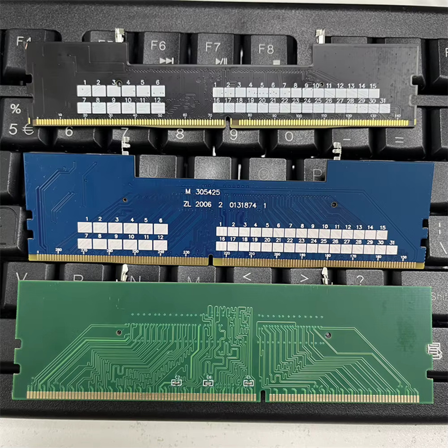 LAIMANEI USB-Erweiterungskarte für Laptop zu Desktop-Speicher RAM DDR3 DDR4 DDR5 Anschlusskarte in Grün - Bild 2