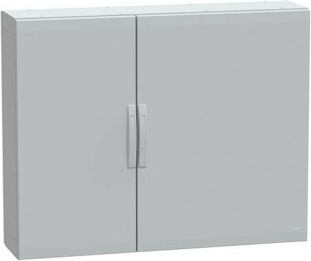 Schneider Electric Polyestergehäuse PLA Bodenstehend Grau IP65 mit Volltüren B: 100 x B: 125 x H: 32 cm - Bild 1