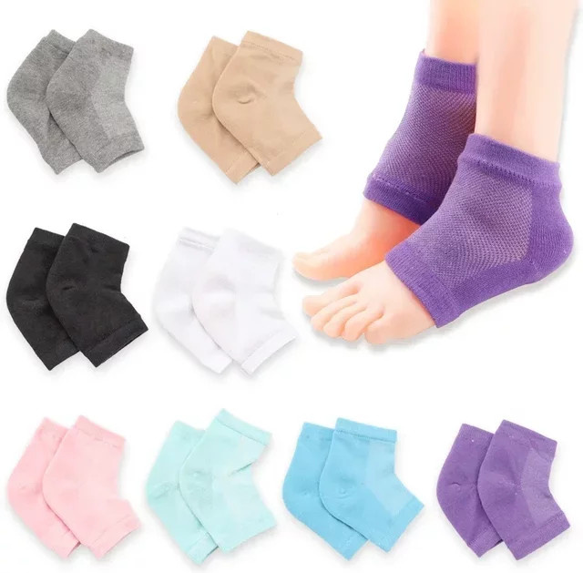 SMATLELF Silikon-Fußpolster, feuchtigkeitsspendende Socken, Unisex - Bild 1