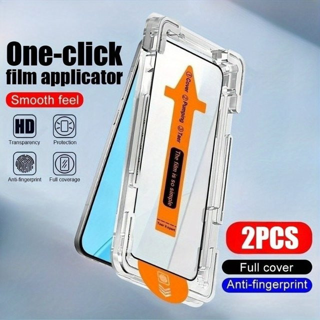 2 Stück Full Cover Displayschutzfolie für Samsung Galaxy S25 transparent - Bild 1