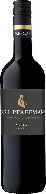 Karl Pfaffmann Merlot Rotwein, Pfalz, 2023, trocken, 0,75 l - Bild 1