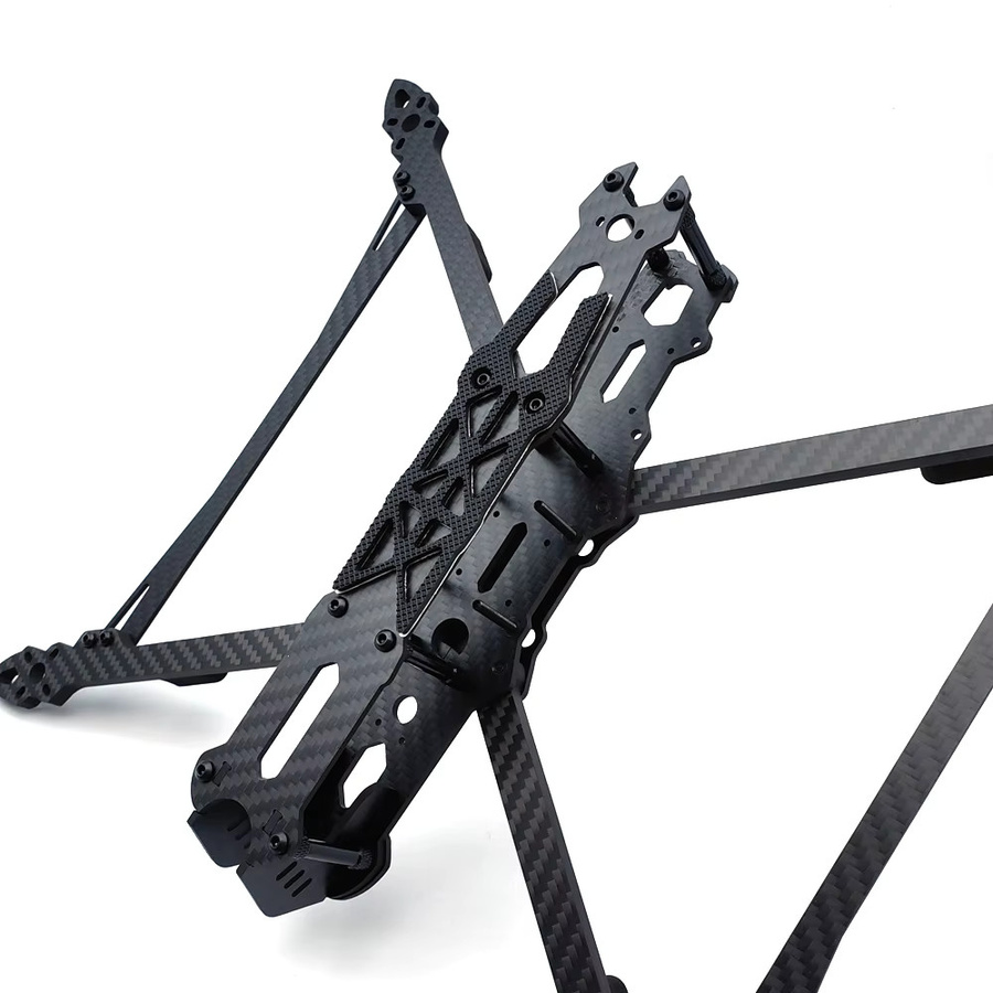 PHISITAL Mark4 V2 FPV Racing Drone Rahmen für 7 bis 10 Zoll Quadcopter Freestyle DIY Montage Kit in Schwarz - Bild 2