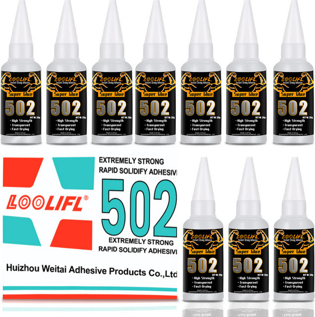 LOOLIFL Super Glue Cyanacrylat-Kleber transparent 20 g - Bild 1