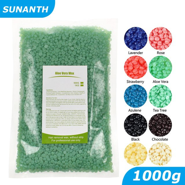 DOLL WAX Hartwachsperlen zur Haarentfernung, 1000g, Unisex - Bild 1